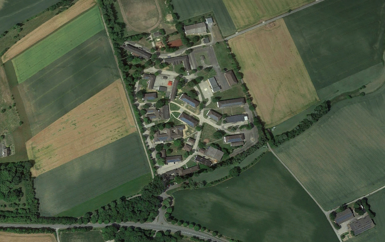 Desenberg Kaserne Luftaufnahme