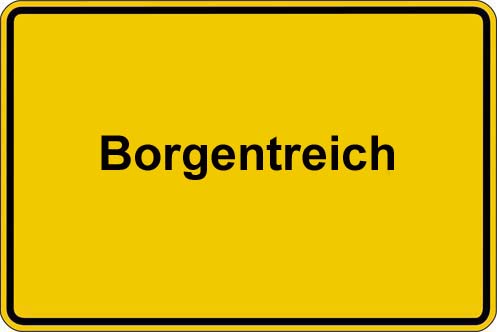Ortstafel Borgentreich