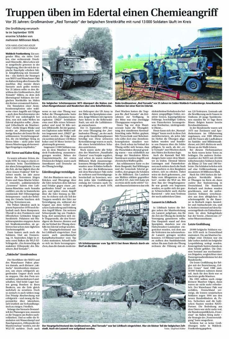 Truppe übt Chemieangriff 1978