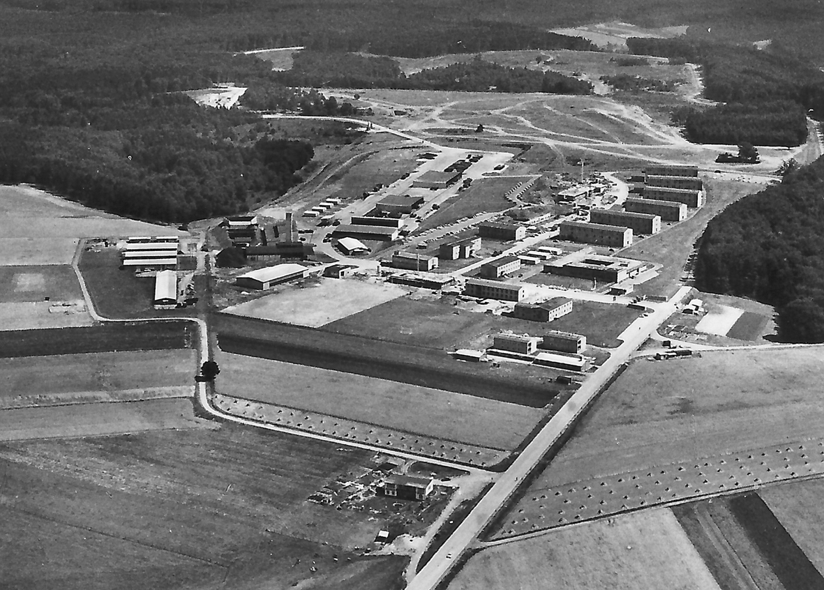 Mengeringhausen Luftaufnahme Kaserne