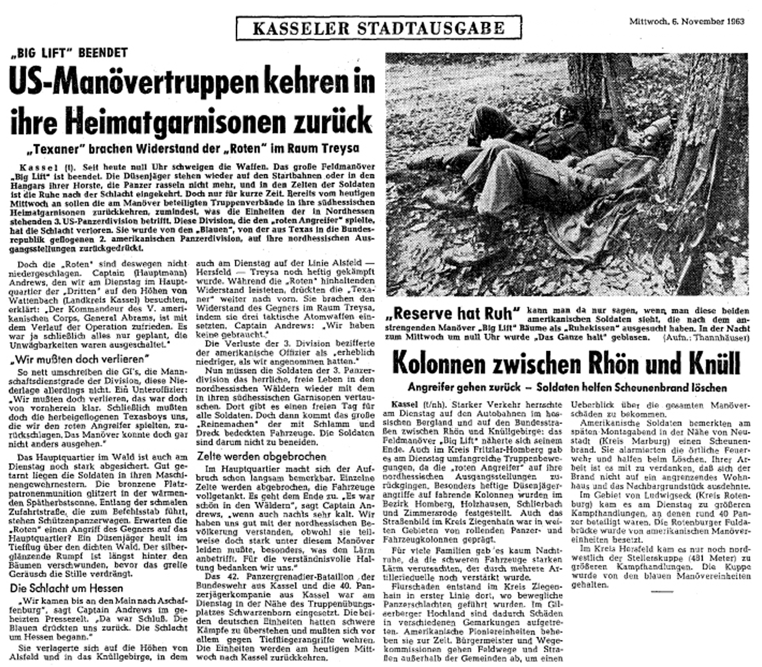 BigLift Presse 06.11.63